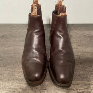 R.M. Williams Dark Brown Leather Boots